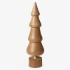 Juletræ Sapele træ H. 14,5 cm