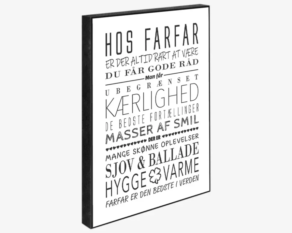 Klods Hos Farfar 15x21 cm