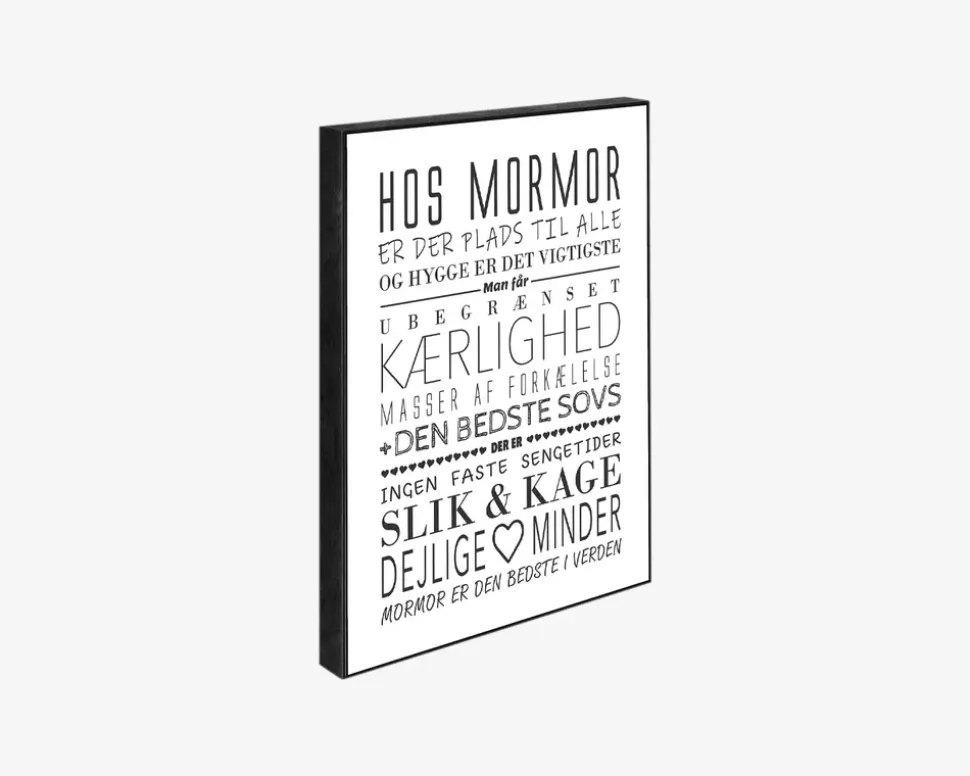 Klods Hos Mormor 15x21 cm