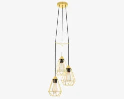 Klyngependel Tarbes Guld Ø.35,5 cm