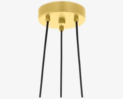 Klyngependel Tarbes Guld Ø.35,5 cm