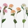 Kunstige Stilk med Blomster H.67 cm