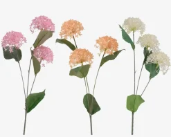 Kunstige Stilk med Blomster H.67 cm