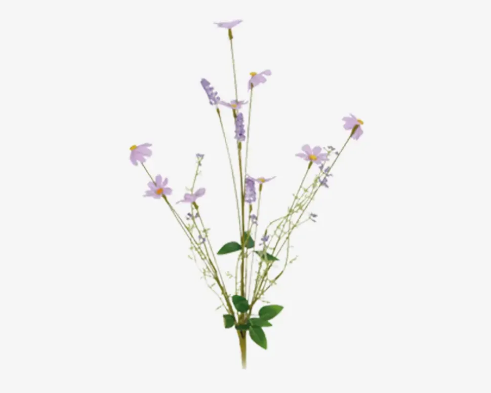 Kunstig Stilk Med Blomst H.69 cm
