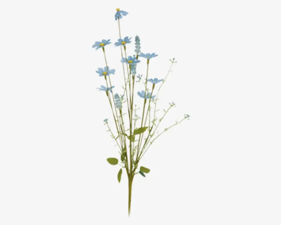 Kunstig Stilk Med Blomst H.69 cm