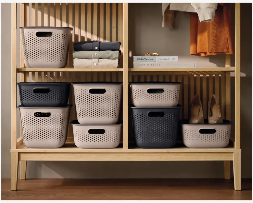 Kurv Basket Taupe 17 L