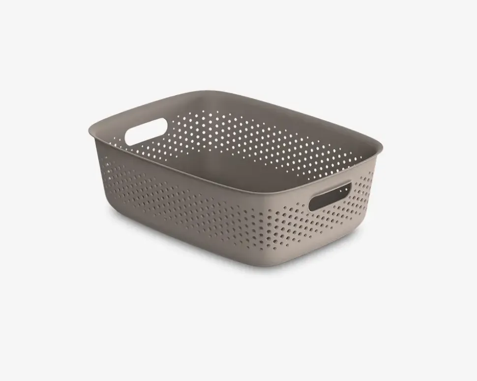Kurv Basket Taupe 10 L