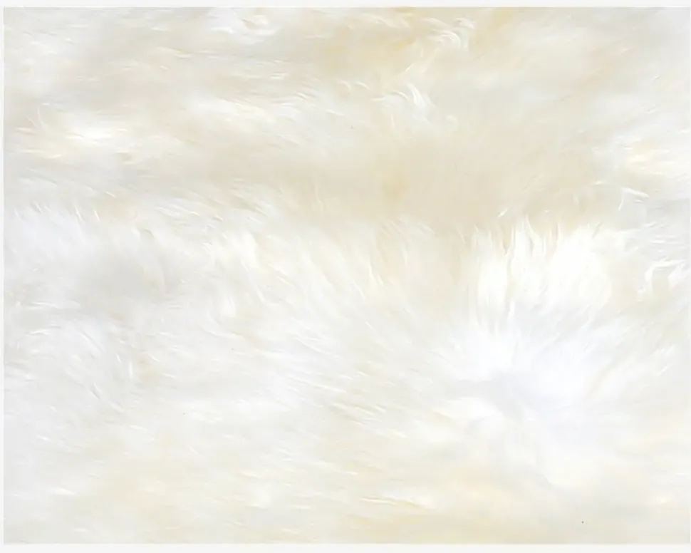 Lammeskind Hvid B.50 x L.160 cm