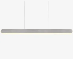 Langbordspendel Helios Børstet Alu L.130 cm