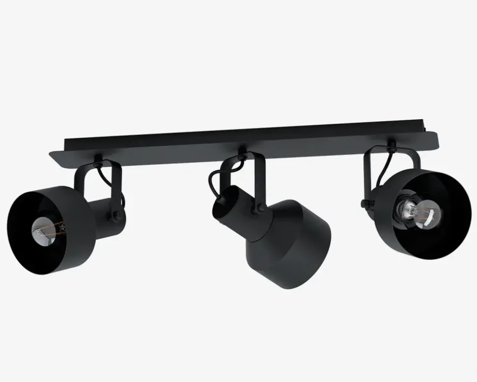 Loftlampe Casibare 3 Sort