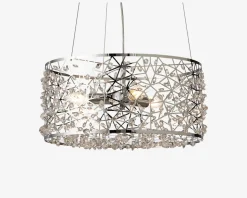Loftlampe City Krom Ø.42 cm