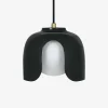Loftlampe Corolle sort Ø.20 cm