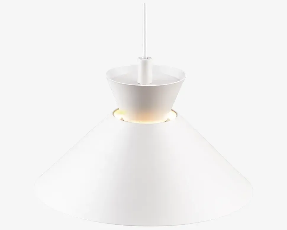 Loftlampe Dial Hvid Ø.25 cm
