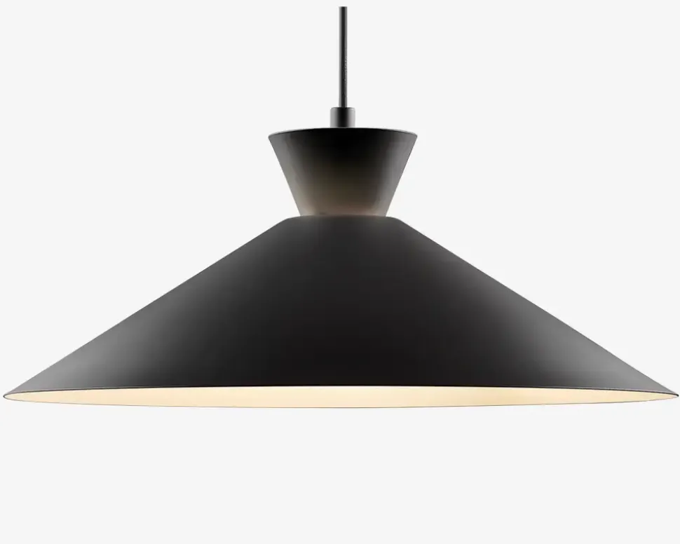 Loftlampe Dial Sort Ø.45 cm