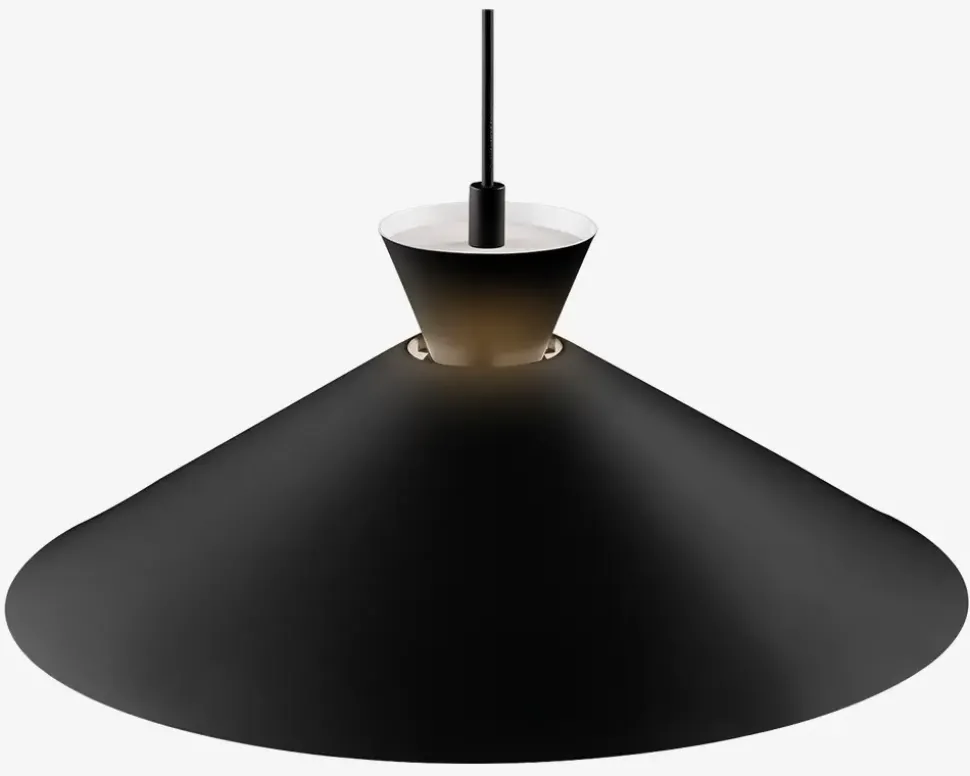 Loftlampe Dial Sort Ø.45 cm