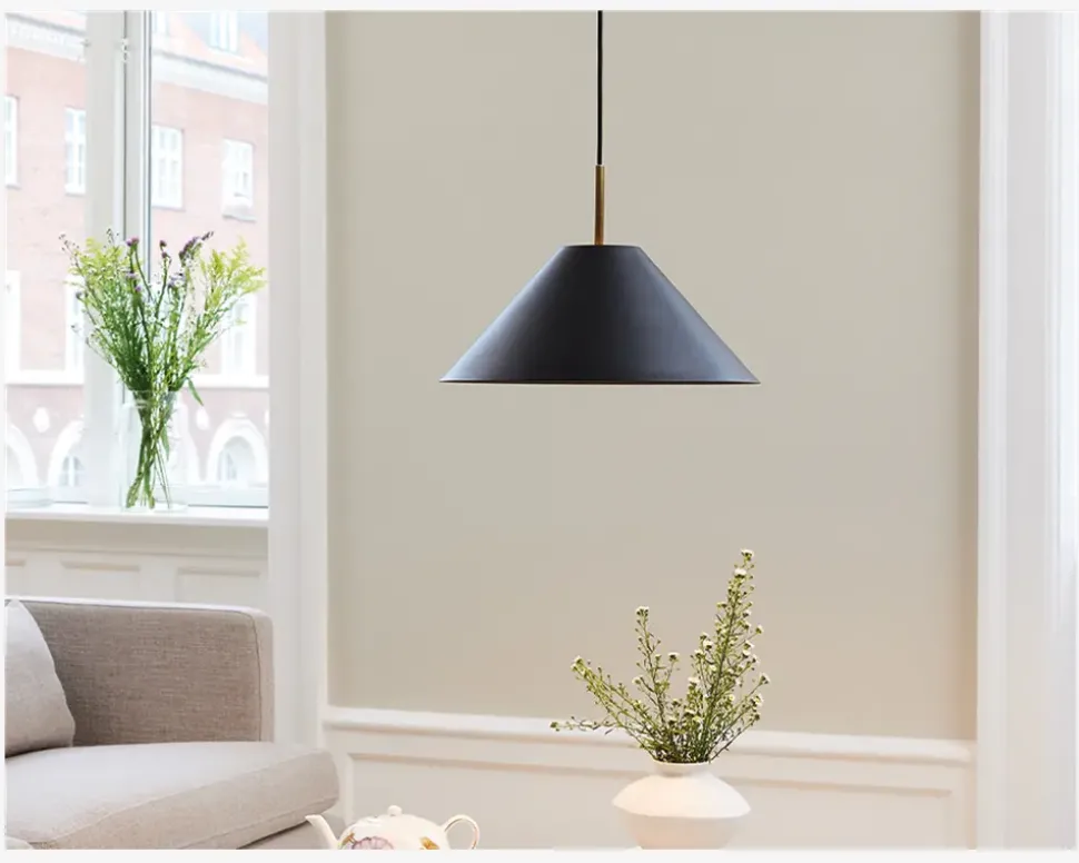 Loftlampe Hygge sort Ø. 40 cm