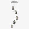 Loftlampe Metropolis klynger