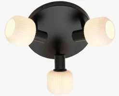 Loftlampe Milford mini 3xE14 sort