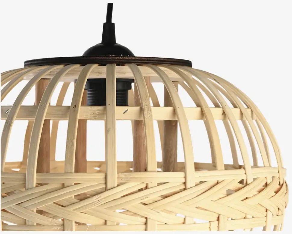 Loftlampe rattan natur Ø.32 cm