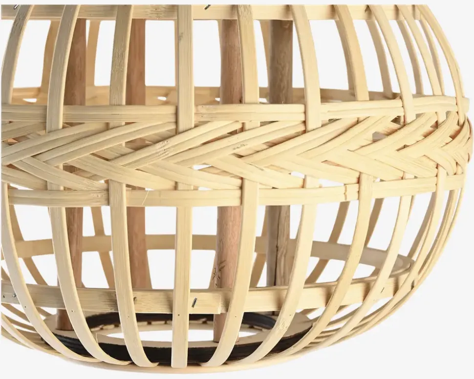 Loftlampe rattan natur Ø.32 cm