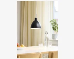 Loftlampe Rock sort Ø.20 cm