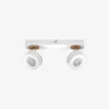 Loftlampe spot Pluto hvid L.29,8 cm