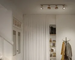 Loftlampe spot Pluto hvid L.69,8 cm