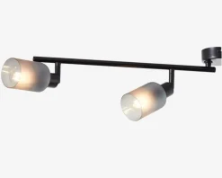 Loftspot Loralie Sort/Røgfarvet L.86 cm