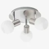 Loftspot Rondel Tiara Krom/Hvid Ø.22cm