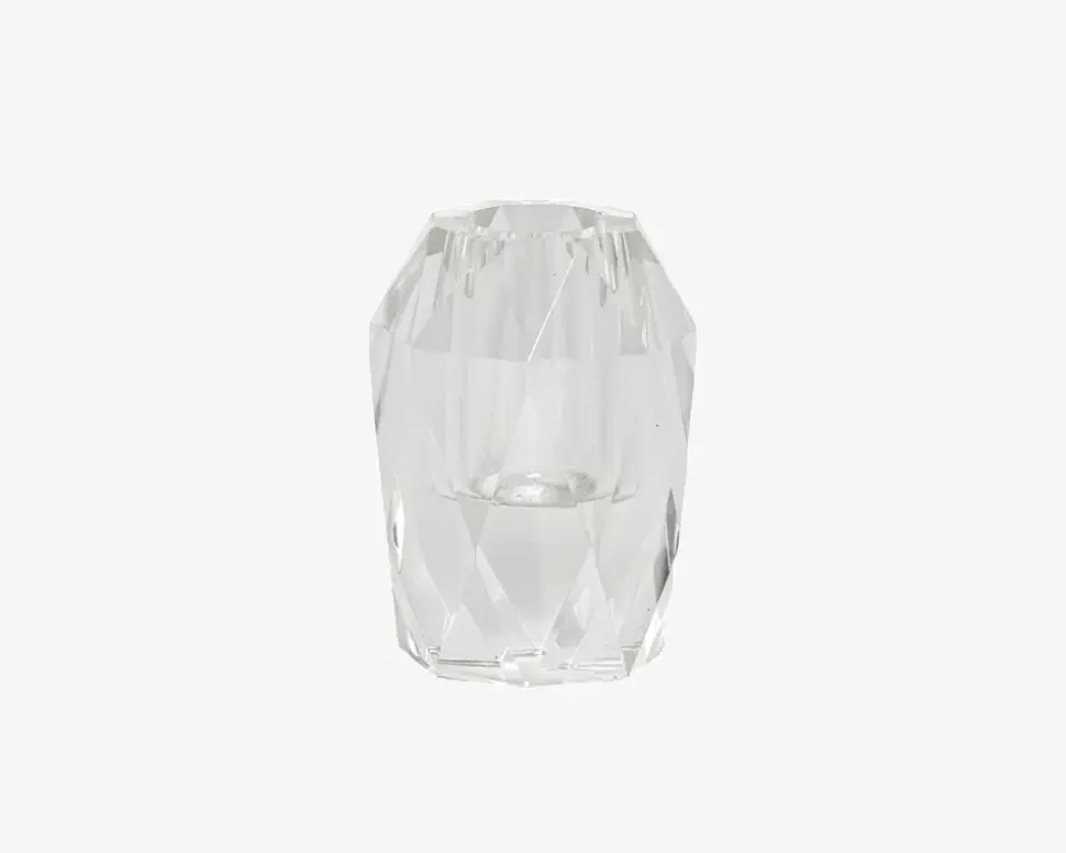 Lysestage Krystal H.7 cm