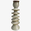Lysestage sand H.19 cm