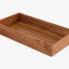 Organiserings bakke akacietræ 30x15 cm