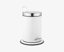 Pedalspand 3 l Hvid