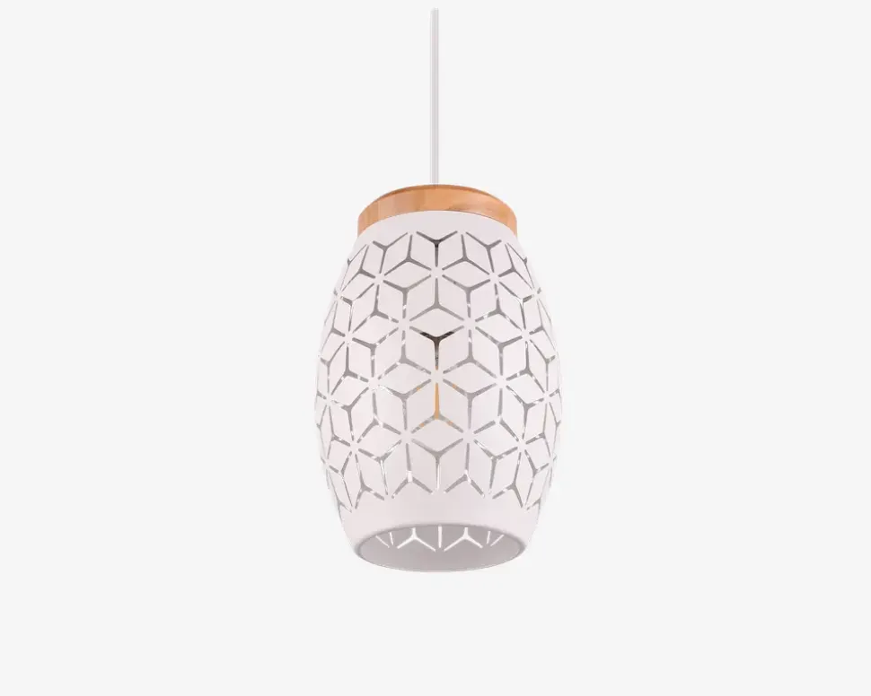 Pendel Bidar Hvid Ø.15 cm