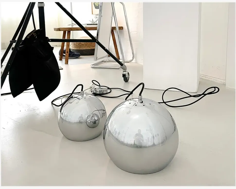 Pendel Nice krom Ø.25 cm