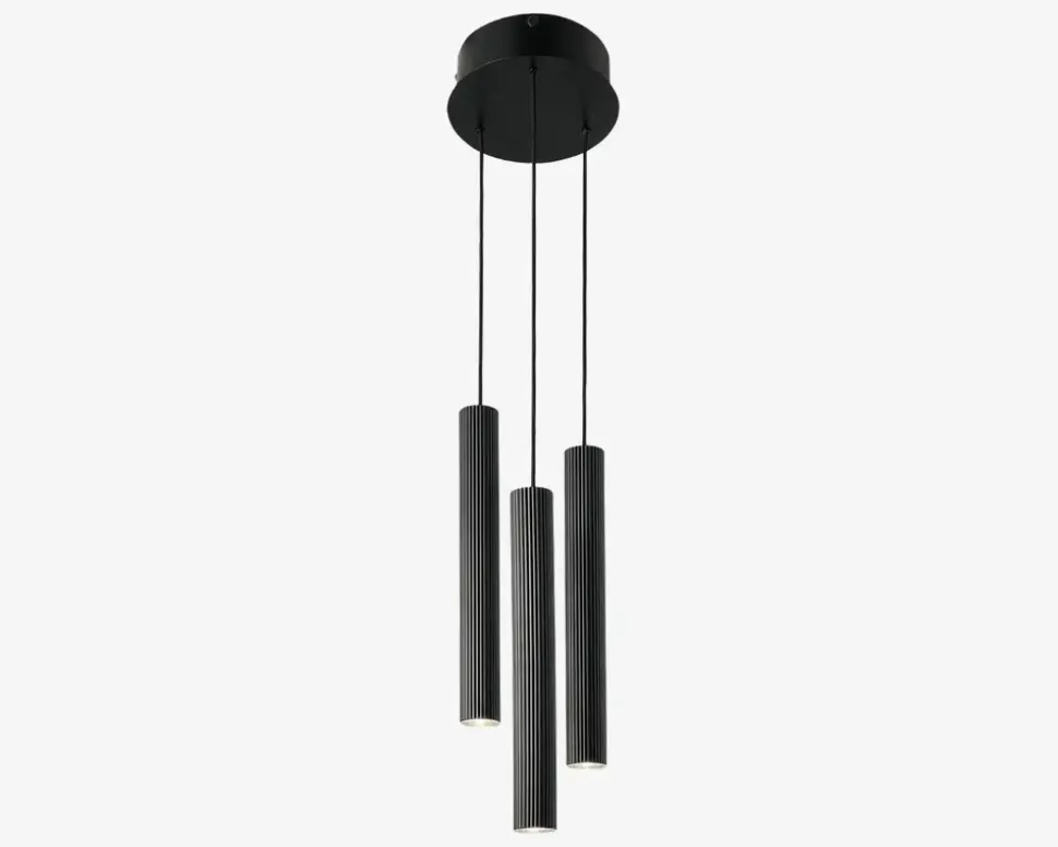 Pendel Vico 3xGU10 sort