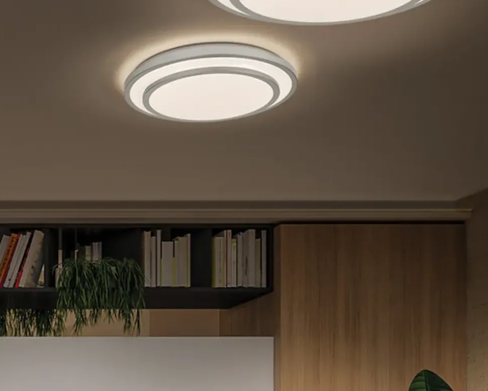 Plafond Berlin sølv Ø.29,3 cm
