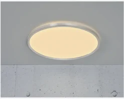 Plafond Oja Krom/Hvid Ø.43 cm