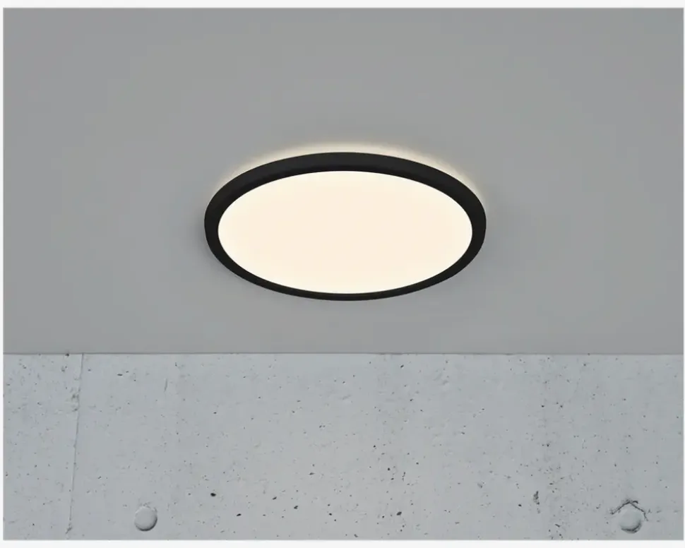 Plafond Oja Sort Ø.29,4 cm