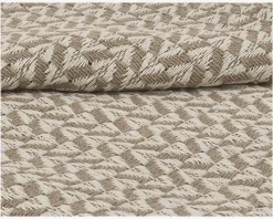 Plaid Med Mønster Sand 160x125