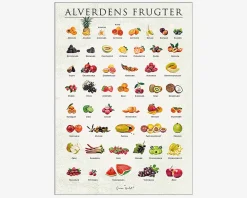 Plakat Alverdens Frugter
