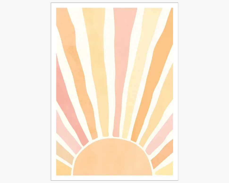 Plakat Boho Sunrise A5