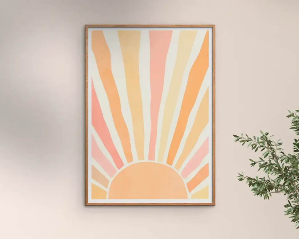 Plakat Boho Sunrise A5