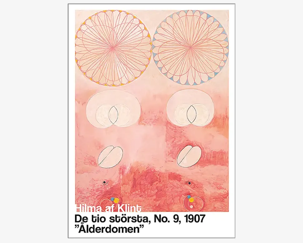 Plakat Ålderdomen - Hilma