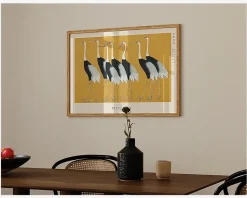 Plakat Red Crown Crane