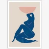 Plakat Vase And Woman