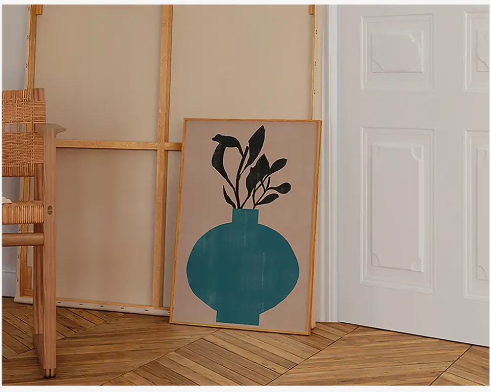 Plakat Vase No. 8
