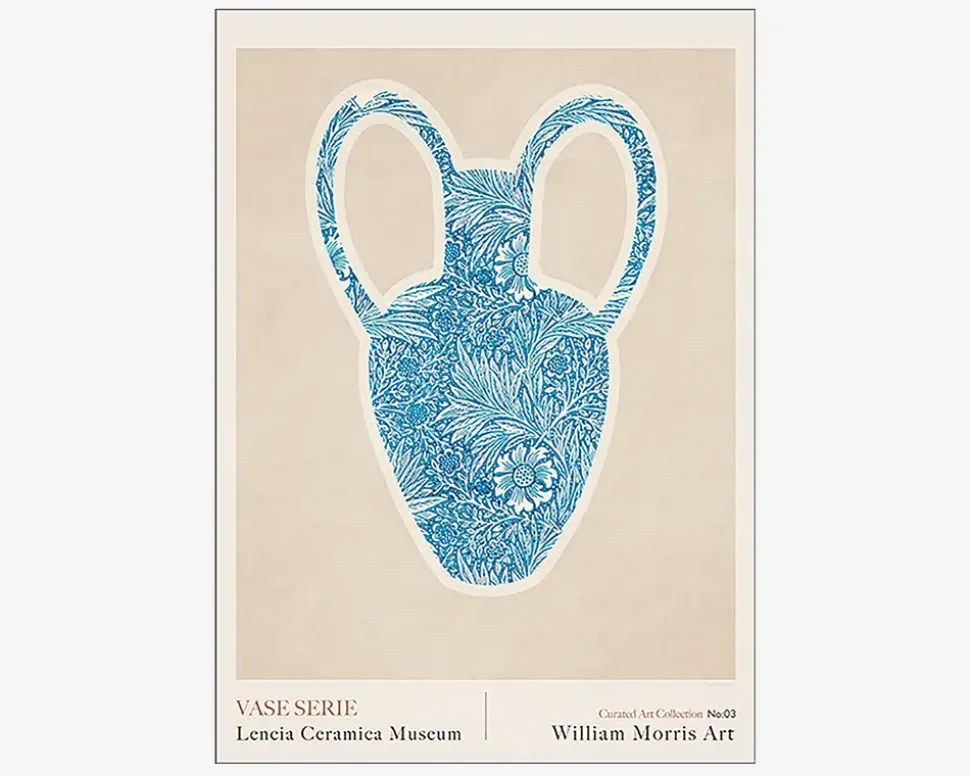 Plakat Vase Serie No.3 - William Morris