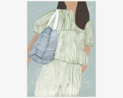 Plakat Wild Apple Striped 100x140 cm