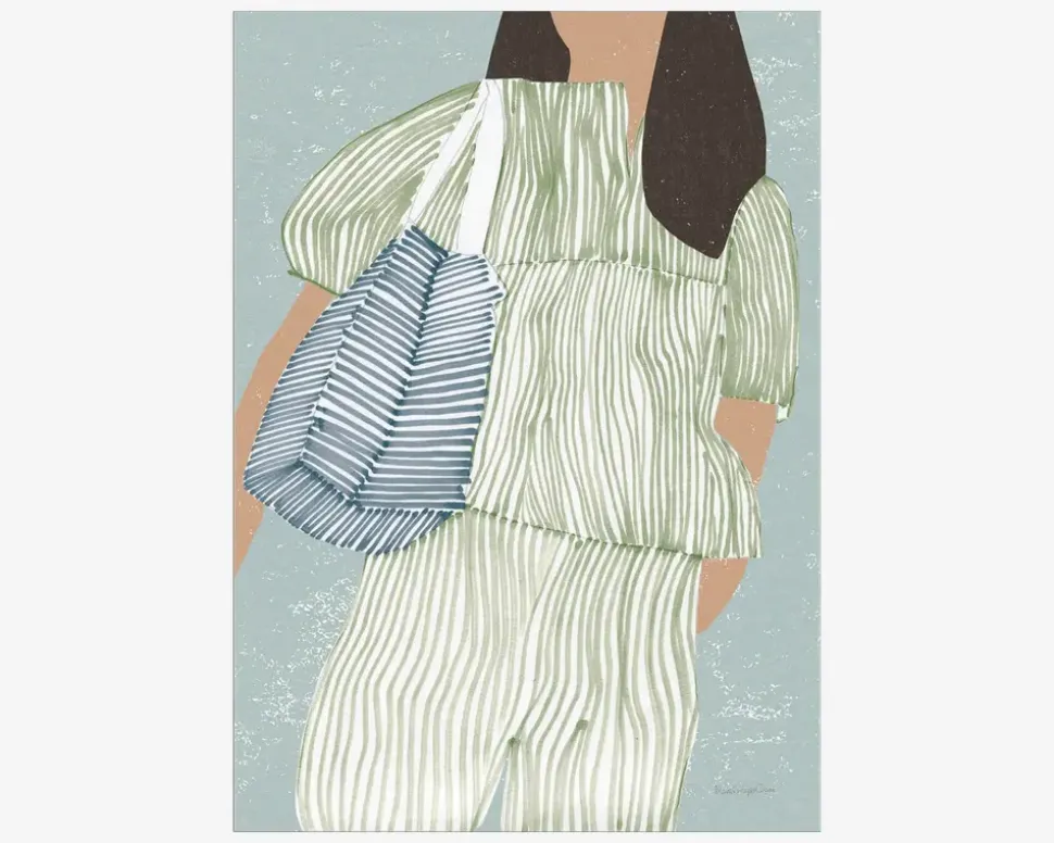Plakat Wild Apple Striped 100x140 cm